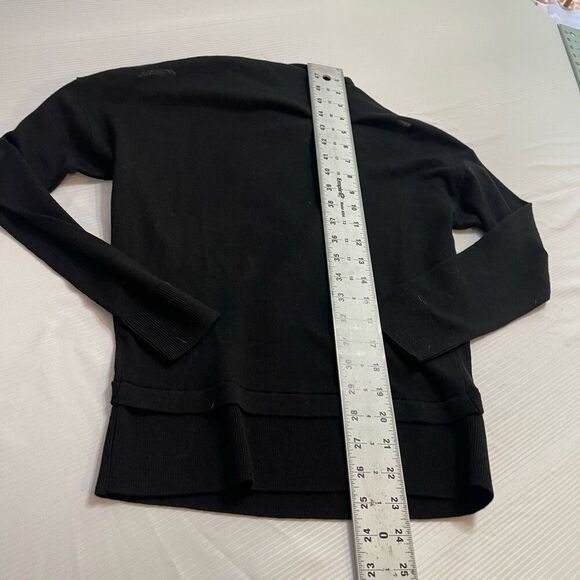 ALLSAINTS Black Merino Wool Top Sweater Size XS - Picture 7 of 7
